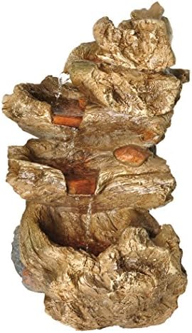 Zenvida Woodland 5 Tiered Forest Fountain 22"