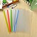 Transparent Plastic File Folder Sliding Bar Report Covers(with Thicker Sliding Bar,90 Sheet Capacity), Transparent Resume Presentation File Folders Organizer Binder for A4 Size Paper, 5 Color 20 Pcs