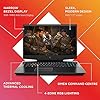 HP OMEN 17-cb1002na 17.3 Inch Full HD, 144 Hz Gaming Laptop, Intel Core i7-10750H, 16 GB RAM, 512 GB SSD, NVIDIA GeForce…