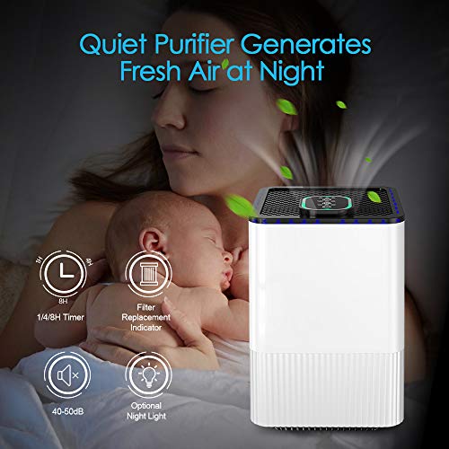 Nobebird A8 hepa-Filter-air-purifiers White