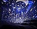 UINSTONE Night Lights, 360 Degree Rotating Star Sky Projector Night Lights, Christmas Baby Gifts Nursery Lights-9 Light Color Changing With 4.9 FT (1.5 M) USB Cable For Baby/Children/Kids Bedroom