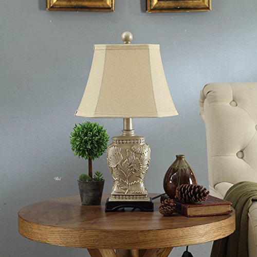 Table lamp,topotdor antique brass polyresin table lamps - set of …