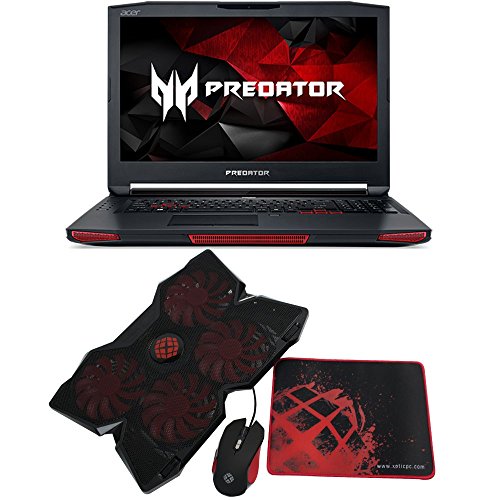ACER PREDATOR 17X (GX-792-77BL) BUNDLE- Customized: 16GB RAM + 256GB SSD | 17.3" UHD 4K IPS Screen | Intel i7-7820HK | NVIDIA GTX 1080 | 1TB HDD | Windows 10