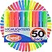 Best Highlighters (Extra Large 50 Pack) 2 Styles (Large Barrel & Pen Size) Assorted Fluorescent Colors - Perfect for Bible Study, Classroom, Students, and Teachers!