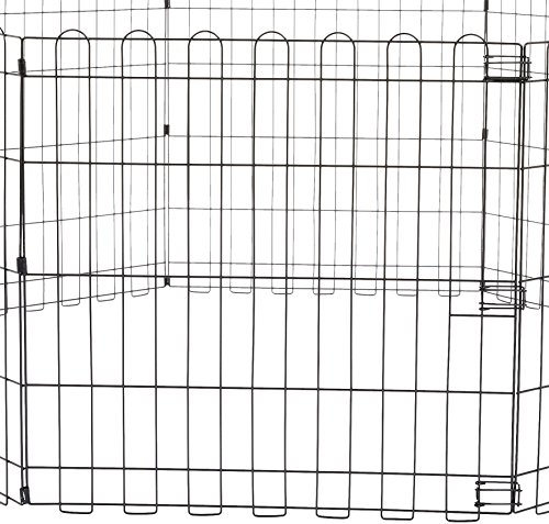 Amazon Basics Hondenren Zonder Deur 9004-24A, 60,9 cm, Zwart - Afbeelding 5