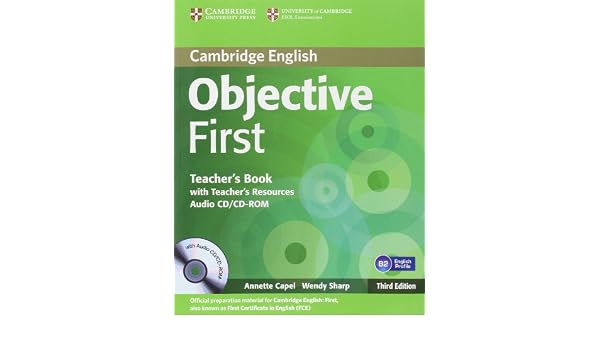 Objective First Teachers Book With Teachers Resources - 