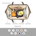 pipi bear Diaper Bag Backpack, Baby Bag for Mom Dad,Multifunction Large Diaper Backpack with Changing Pad,Water Resistant and Durable, Green