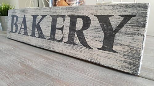 Bakery wood sign-dining room sign-kitchen decor-rustic wood sign-farmhouse sign