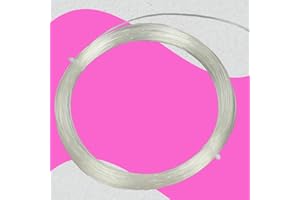 ANROOKIE Transparent Plastic Boning Roll, 2mm-4.2mm PP Corset Strips Webbing Boning, 10.9 Yard Lengths for Lingerie, Dresses & DIY Sewing Supplies Gift for Sewing Fans (Transparent, 4 mm)