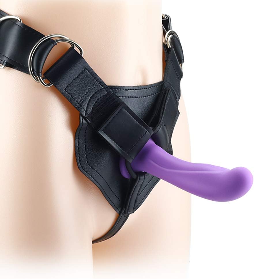Silicone Massage Purple Person Package Safe Stráp ǒn Hárness Stráp ǒns Funny Toys for Lésbián Pants Stráp ǒn Strapless Tool Blue Tight Design