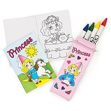 Amazon.com: One Dozen Mini Princess Coloring Sets - Crayons ... Amazon.com: One Dozen Mini Princess Coloring Sets - Crayons ...
