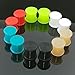 Piercing Area 8 Pairs Thin&Solid Silicone Flexible Ear Plugs Gauges Kit Piercing Jewelry