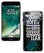 6S Case,Hungo Soft TPU Silicone Protective Cover Case Compatible with Phone 6/6S Bible Verses Christian Sayings 4.7 Inches Hope is The Only Thing Stronger Than Fear