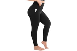 SINOPHANT Plus Size Leggings for Women with Pockets,Women's High Waisted Stretchy XXL-4XL Leggings for Gym Workout
