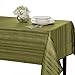Benson Mills Flow Spillproof 60-Inch by 104-Inch Fabric Tablecloth, Sage