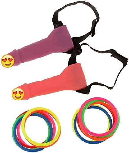 Limtery Limtery Hoopla Headband Novelty Willy Ring Toss Toy Game