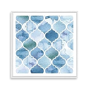 Framed Geometric Figure Home Artwork for Living Room Bedroom