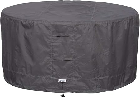 Avalon All Weather And Tear Resistant Patio Furniture Covers Coffee Table Cover Round Medium 33wx16h Amazon Ca Patio Lawn Garden