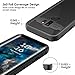 EFFUN Case for S9 Plus - IP68 Waterproof & Dustproof Shockproof Case for Samsung Galaxy S9 Plus, 6.2 Inch, Black