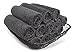SALBAKOS - 100% Turkish Cotton Heirloom Quality Wash Cloth, Hand, Bath, Bath Sheet Towels and Bath Rugs & Mats (Light Gray, 12 Washcloths)