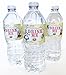 POP parties Alice in Wonderland Bottle Wraps - 20 Alice Water Bottle Labels - Made in The USA