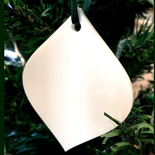 Super Cool Creations Diamond Bauble White Christmas Tree Decorations - Pack of 10 — image 1