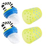 Sassy Teething Feeder, 2 ct, Blue/Green