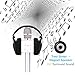 BONAOK Portable Wireless Bluetooth Karaoke Microphone, Gift for Easter, 3 in 1 Karaoke Speaker Machine for iPhone Apple Android PC and Smartphone(Silver)