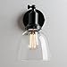 PERMO Industrial Vintage Slope Pole Wall Mount Single Sconce with 6.7