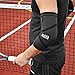 Mava Sports Elbow Compression Sleeve Support for Weightlifting, Pain Recovery, Tendonitis, Gym Workouts and Arthritis - Made with Strong Elastic Fabric Material for Men and Women (Black, Medium)..