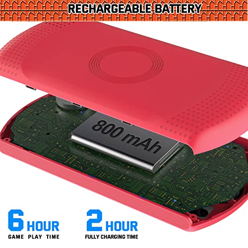 JAMSWALL Handheld Game Console, 500 Classical FC Games 3.5Inch Screen