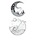 WYUEN 12 PCS/lot Mountain Temporary Tattoo Sticker for Women Men Fake Tatoo Body Art Adult Waterproof Stickers 9.8X6cm (FW12-08)