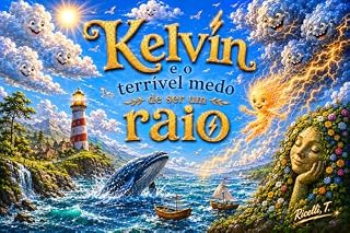 Livro KELVIN E O TERRÍVEL MEDO DE SEU UM RAIO