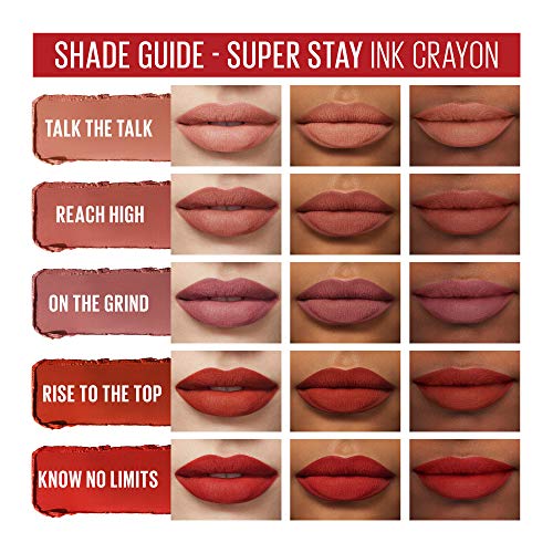Maybelline Super Stay Ink Crayon Lipstick, Precision Tip Matte Lip