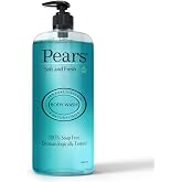LiveMoor Pears Soft &amp; Fresh Shower Gel SuperSaver XL Pump Bottle with 98% Pure Glycerine, 100% Soap Free and No Parabens, 750 ml