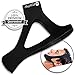 Large Adjustable Stop Snoring Chin Strap (Black)