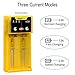 Ebat EQ2 Smart Battery Charger for Li-ion Ni-MH/Ni-CD 18650 26650 AA AAA 20700 21700 CR123 & More Rechargeable Batteries - 2 Slot Charger
