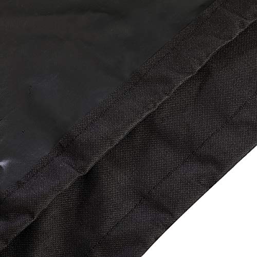 iiSPORT Waterproof Generator Cover - 600D Heavy Duty Polyester Generator Cover Medium, Fits Generators Up to 32" L x 24" W x 24" H, Black - Thumbnail 6