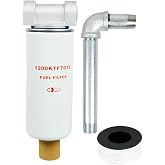 1200KTF7018 Fuel Filter compatible with FR152, FR112, FR1210G, FR610G, FR700, FR702R, FR701, FR112C transfer pump replace 1200KTG9075