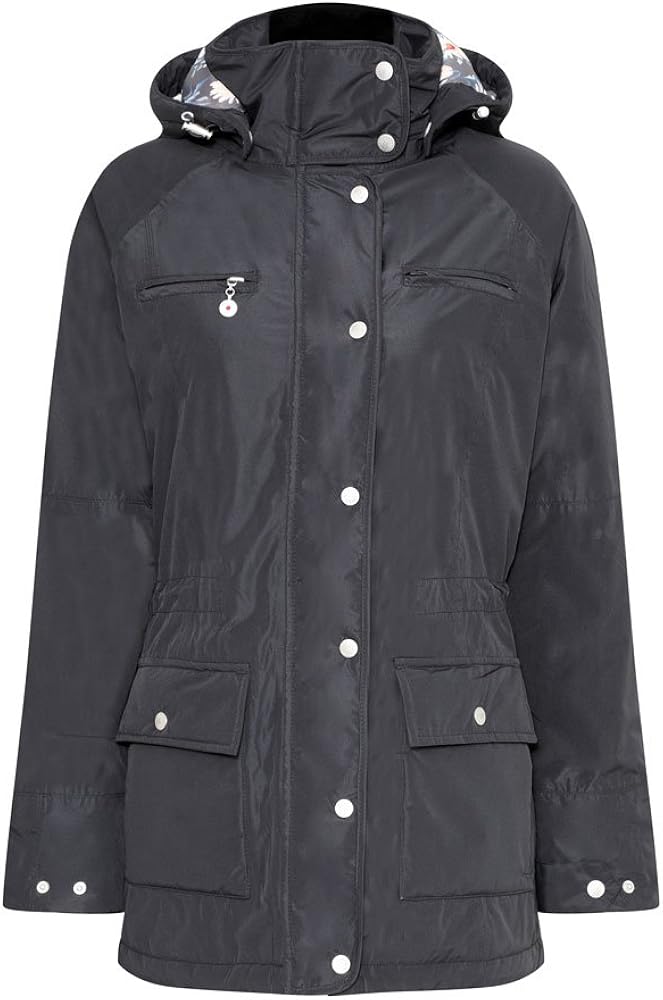 Ladies Champion Country Estate Mayfield Floral Lined Waterproof Coat Jacket Amazon.co.uk Clothing