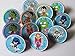 Unbranded Character Teen Titans Go Cupcake Ring Toppers - Set of 12