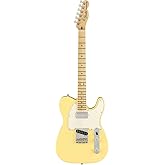 Fender American Performer Telecaster Hum - Vintage White with Maple Fingerboard