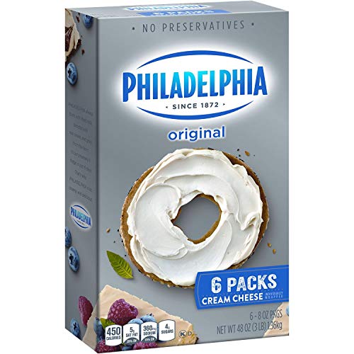 Kraft Philadelphia Cream Cheese (8 oz. pkg., 6 ct.) (Greek Yogurt Best By Date)