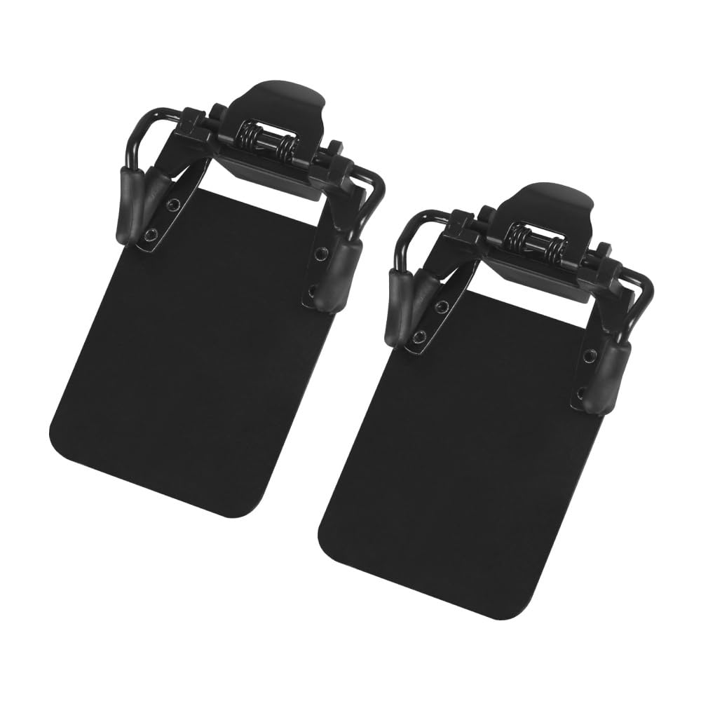 DONGKER Shooting Glasses Blinders Occluder Clip,2 PCS 180° Adjustable Angle Shooting Glasses Patch for Sports Training Shooting