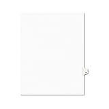Avery Legal Dividers, Premium Individual Tab
