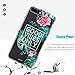 iPhone 8 Case,iPhone 7 Case,Flowers Aloha Love Summer Tropical Hawaii Floral Case for Girl Women Good Vibes Only Palm Tree Beach Rose Clear Soft Case Compatible for iPhone 7/iPhone 8