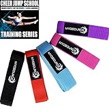 Cheerleading Flexibility Stunt Strap From Myosource Kinetic Bands - Our Stretching Strap Is Available in 5 Colors