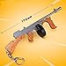 mankecheng Games Metal 1/6 Metal Thomson Tommy Gun Model Action Figure Arts Toys Collection Keychain Gift