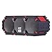 Altec Lansing IMW478s Mini Life Jacket-3 Bluetooth Speaker Waterproof, Red/Black