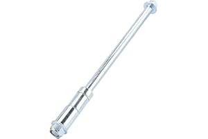 Front Rear Axle 245mm Front Back Rear Wheel Axle with 3 Spacers Fit for PIT PRO Trail Dirt Bike